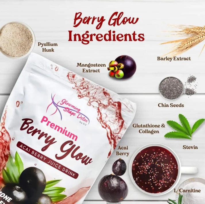 Glowing Shape Detox Berry Glow