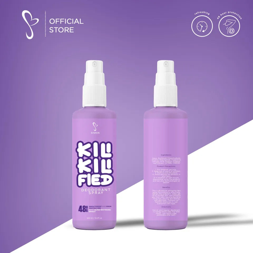 Saskin Kili Kili Fied Deodorant Spray 60 ml