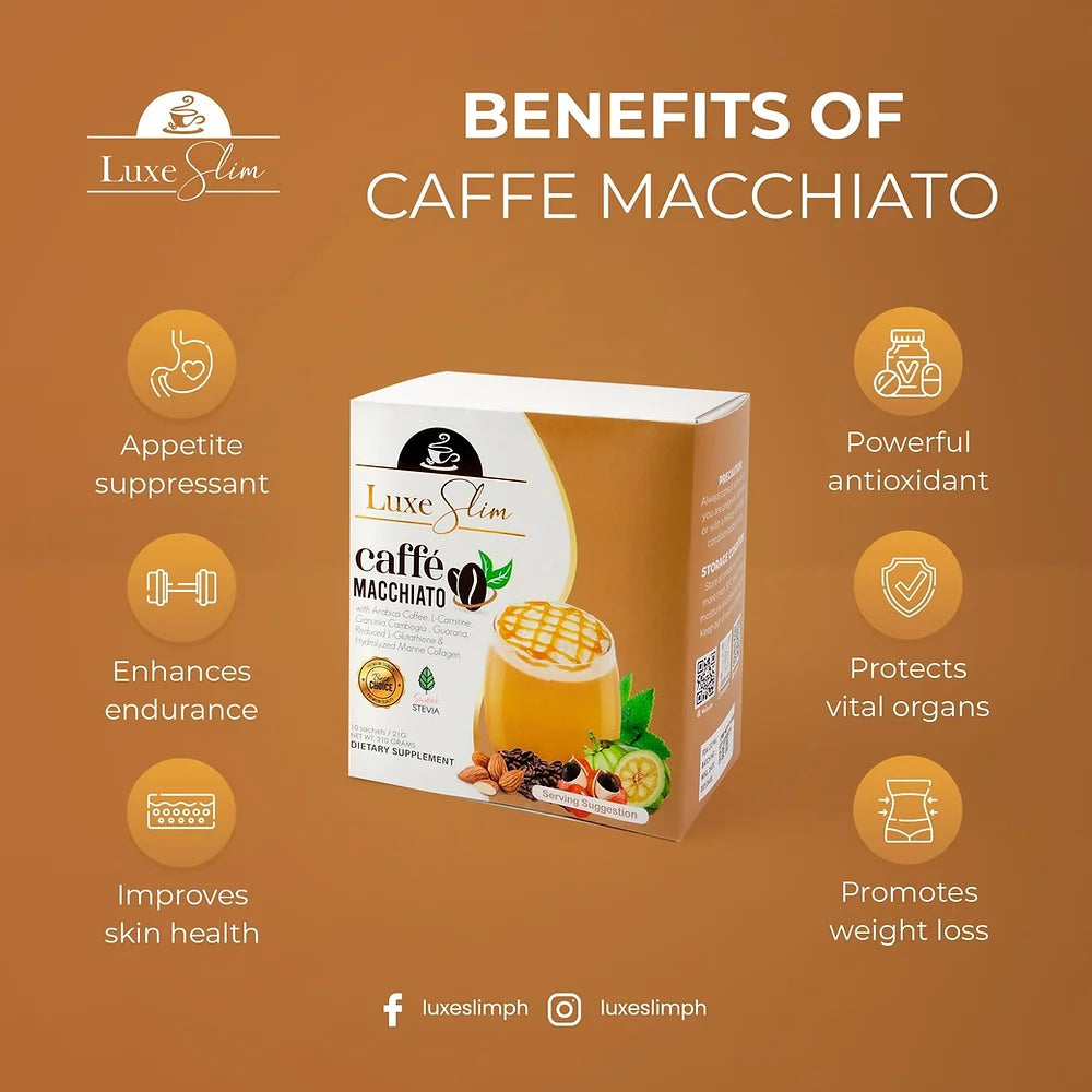 Luxe Slim Caffe Macchiato (21g x 10 sachets)