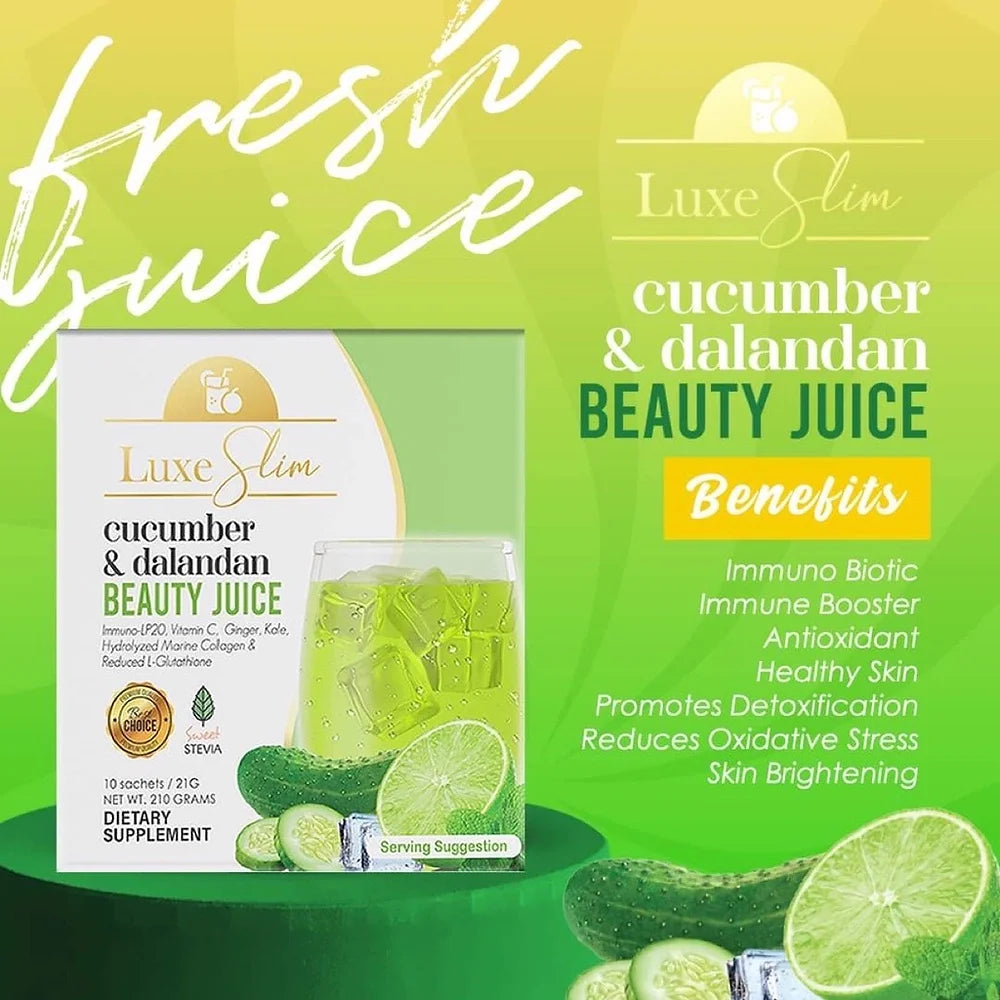 Luxe Slim Dalandan & Cucumber (21g x 10 sachets)