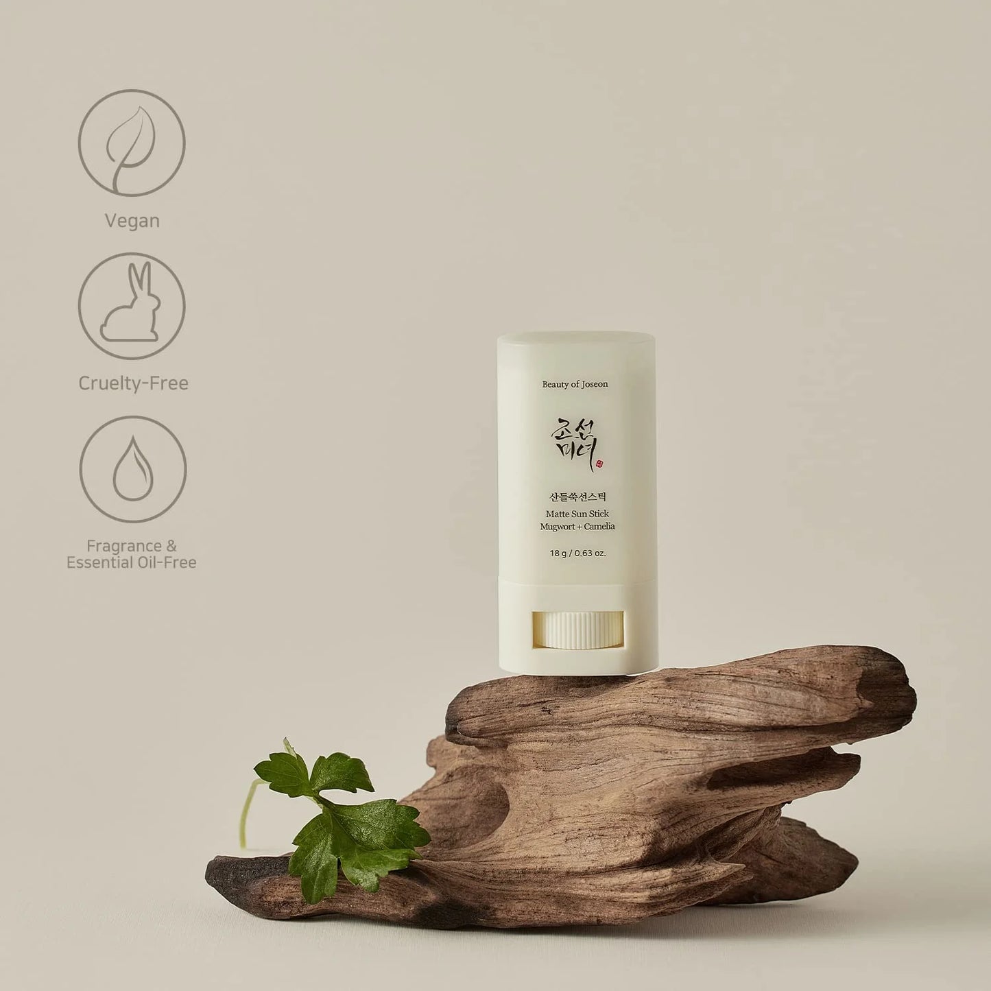 Beauty Of Joseon Matte Sun Stick : Mugwort+Camelia (SPF 50+ PA++++)