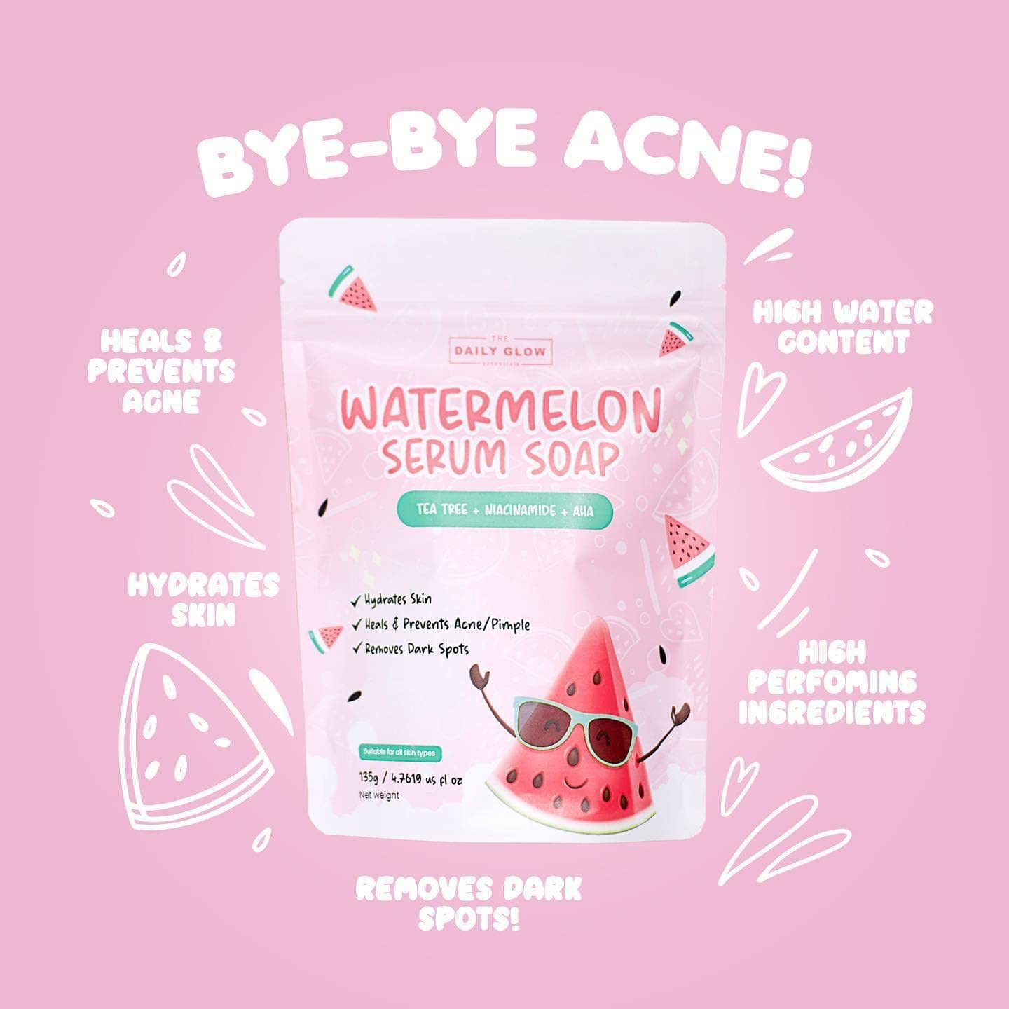 Watermelon Serum Soap 135g