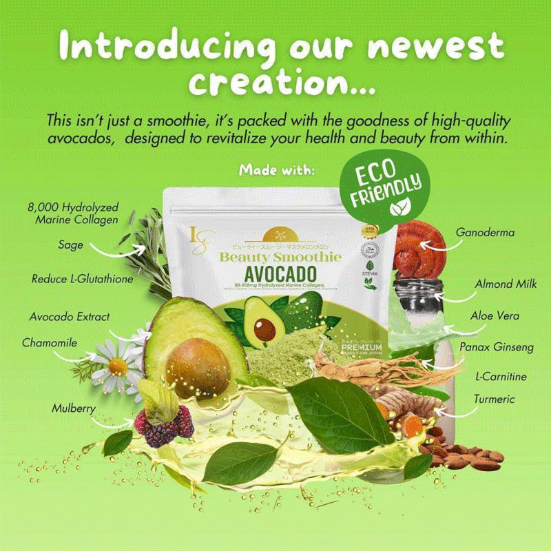 Luxe Slim Beauty Smoothie Avocado 10s