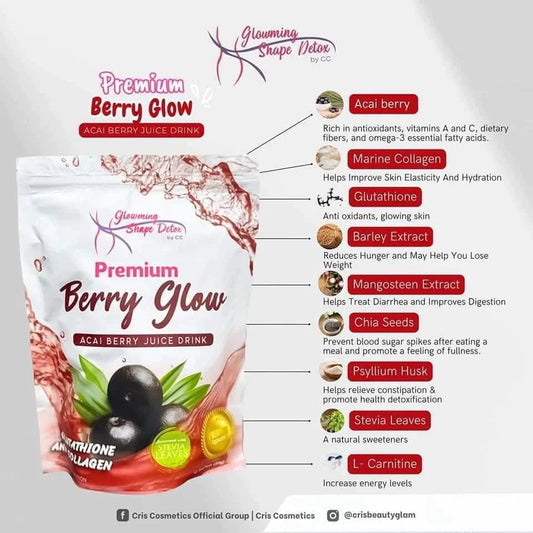 Glowing Shape Detox Berry Glow