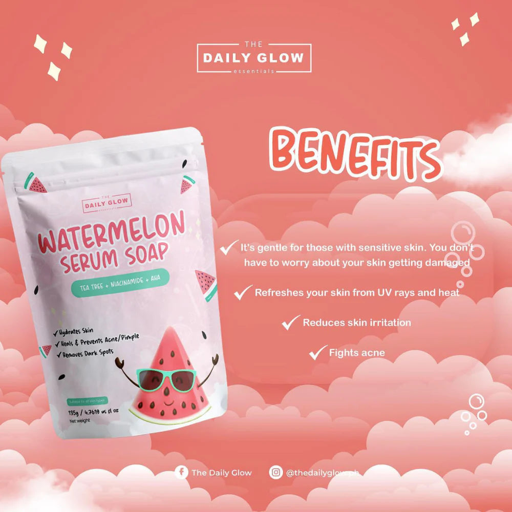 Watermelon Serum Soap 135g