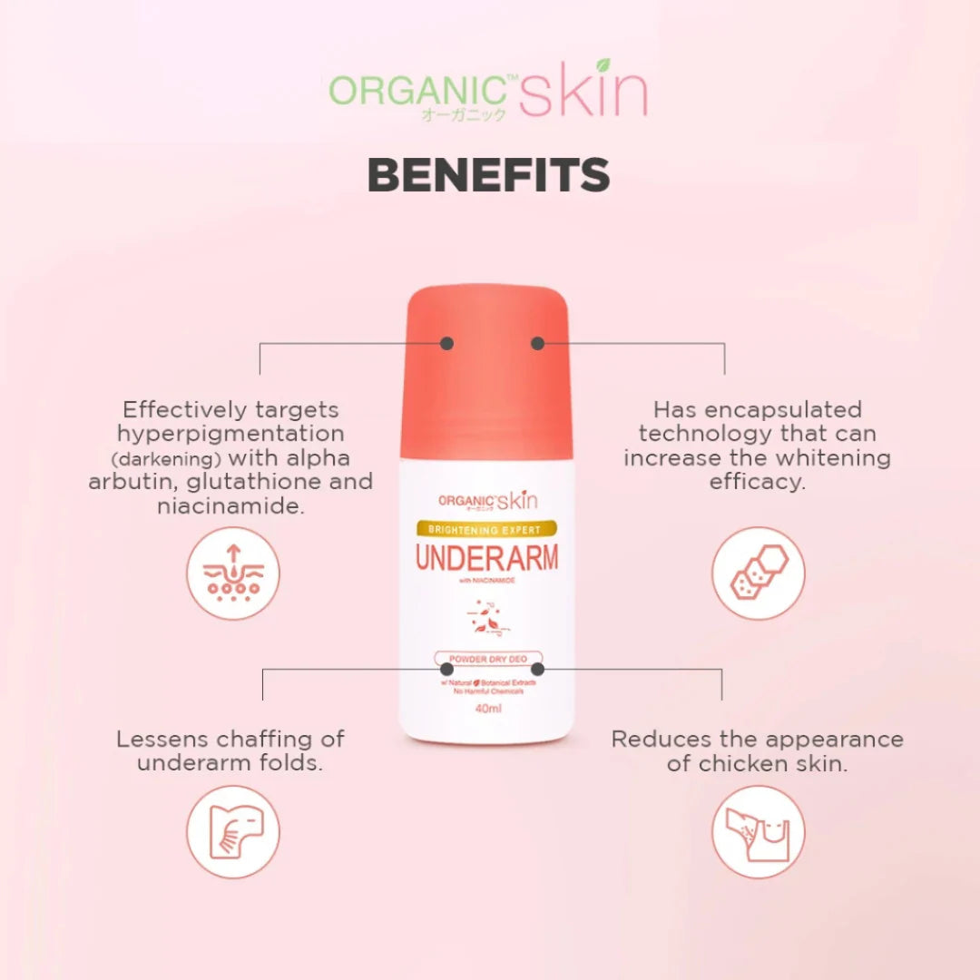 Organic Skin Powder Dry Deo