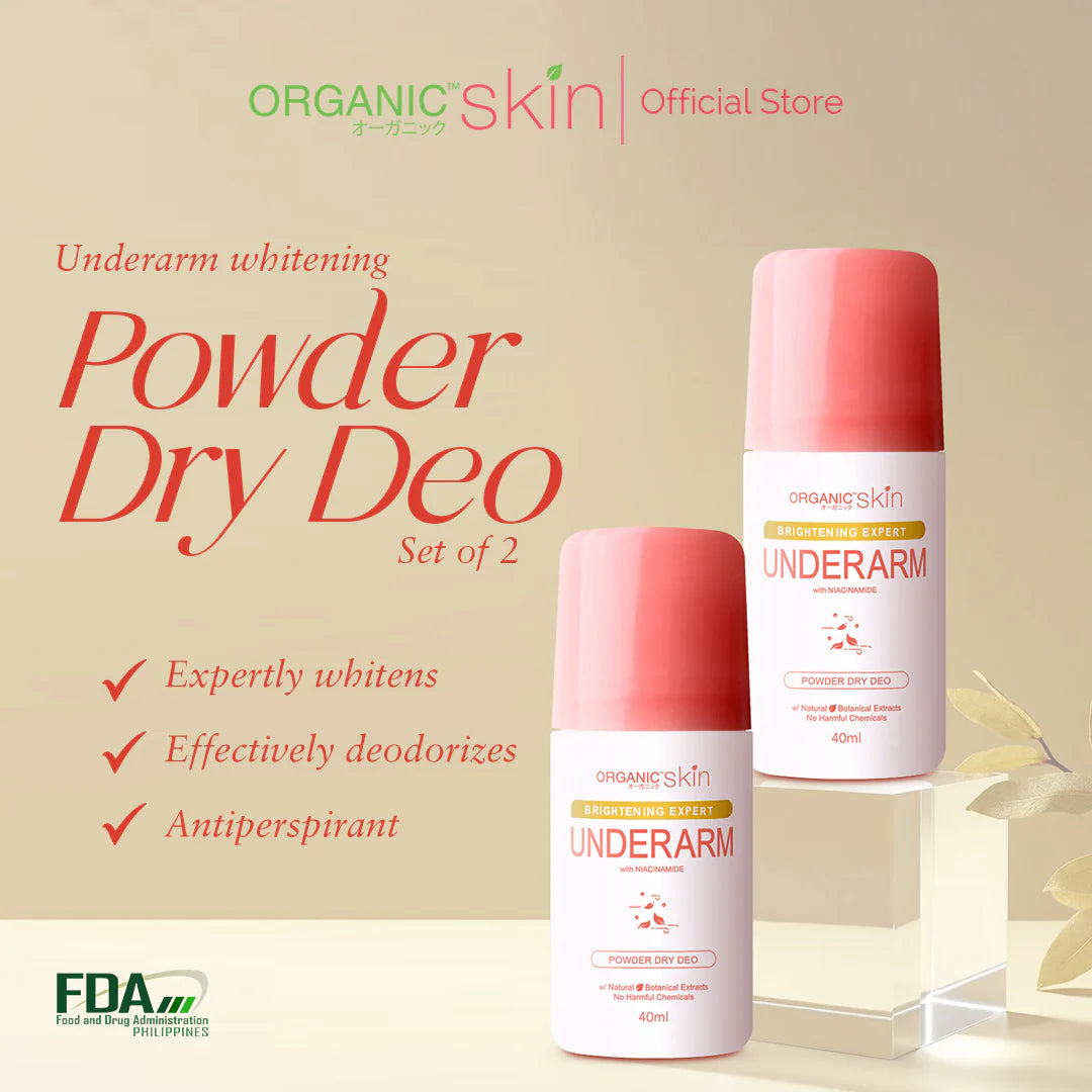 Organic Skin Powder Dry Deo