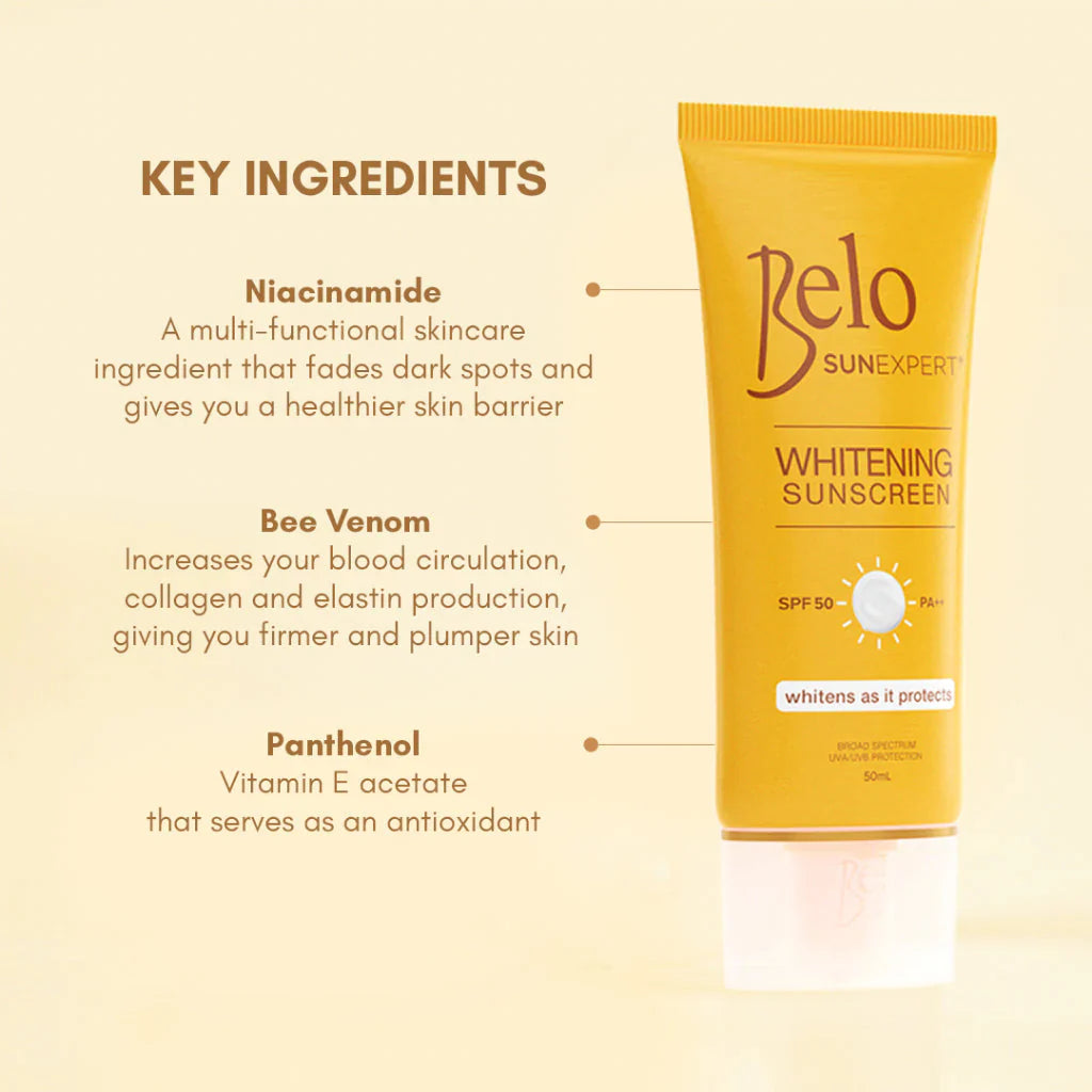 Belo SunExpert Whitening Sunscreen SPF50 50mL