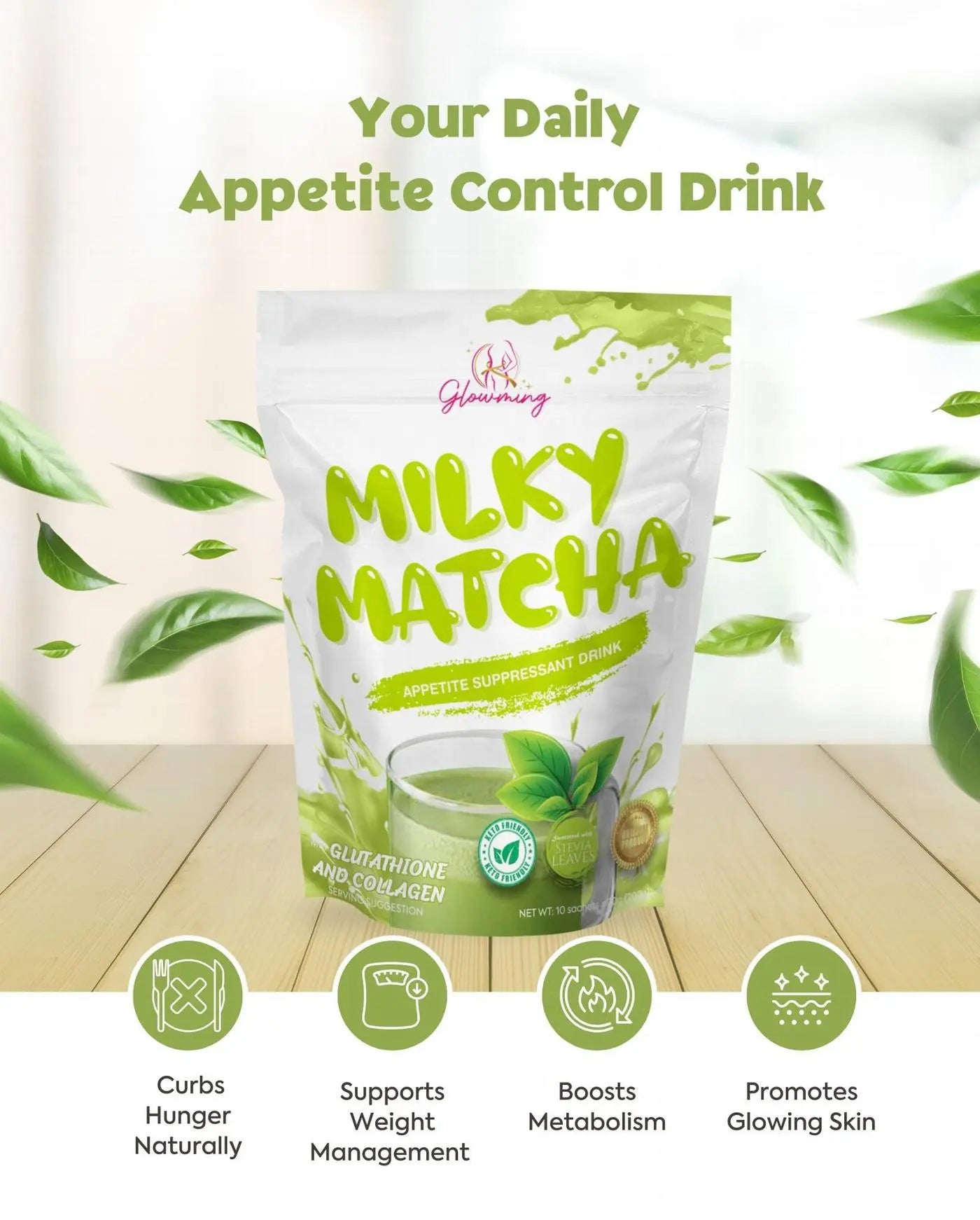 Glowming Shape Milky Matcha