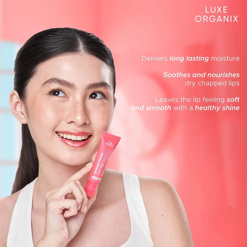 Luxe Organix Panthenol Therapy 24h Lip Serum Tinted Lip Essence 10g