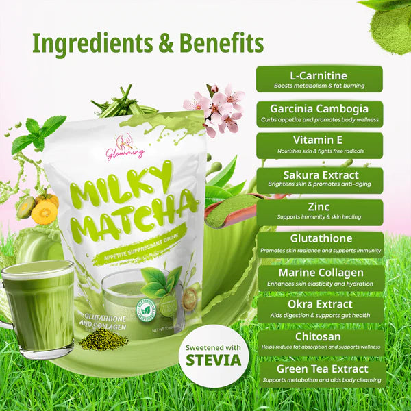 Glowming Shape Milky Matcha