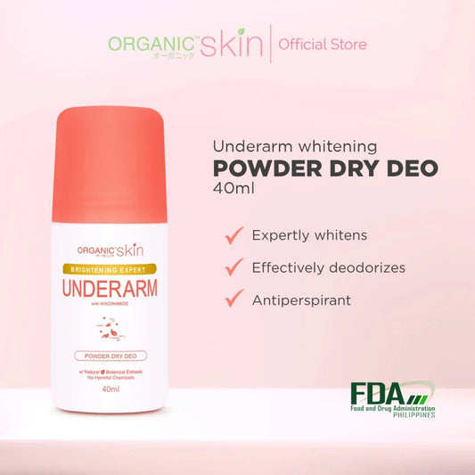 Organic Skin Powder Dry Deo