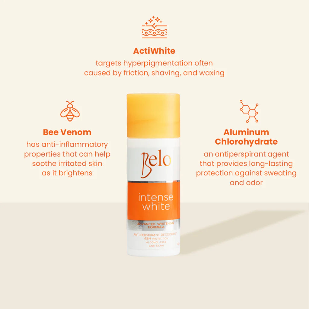 Belo Intense White Anti-Perspirant Deodorant 40ml x 2