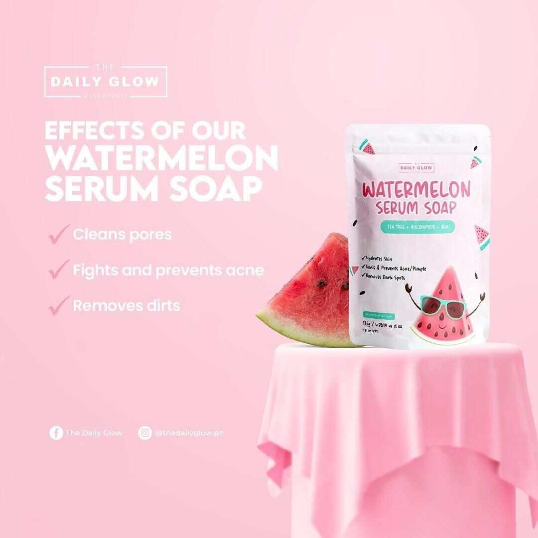 Watermelon Serum Soap 135g