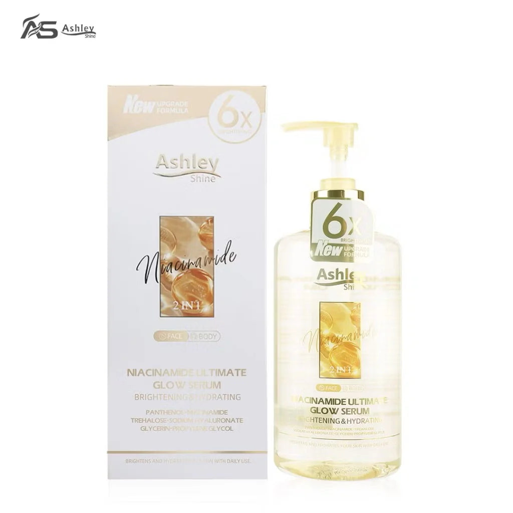 Ashley Shine Niacinamide Pure Serum For Face And Body 520ml