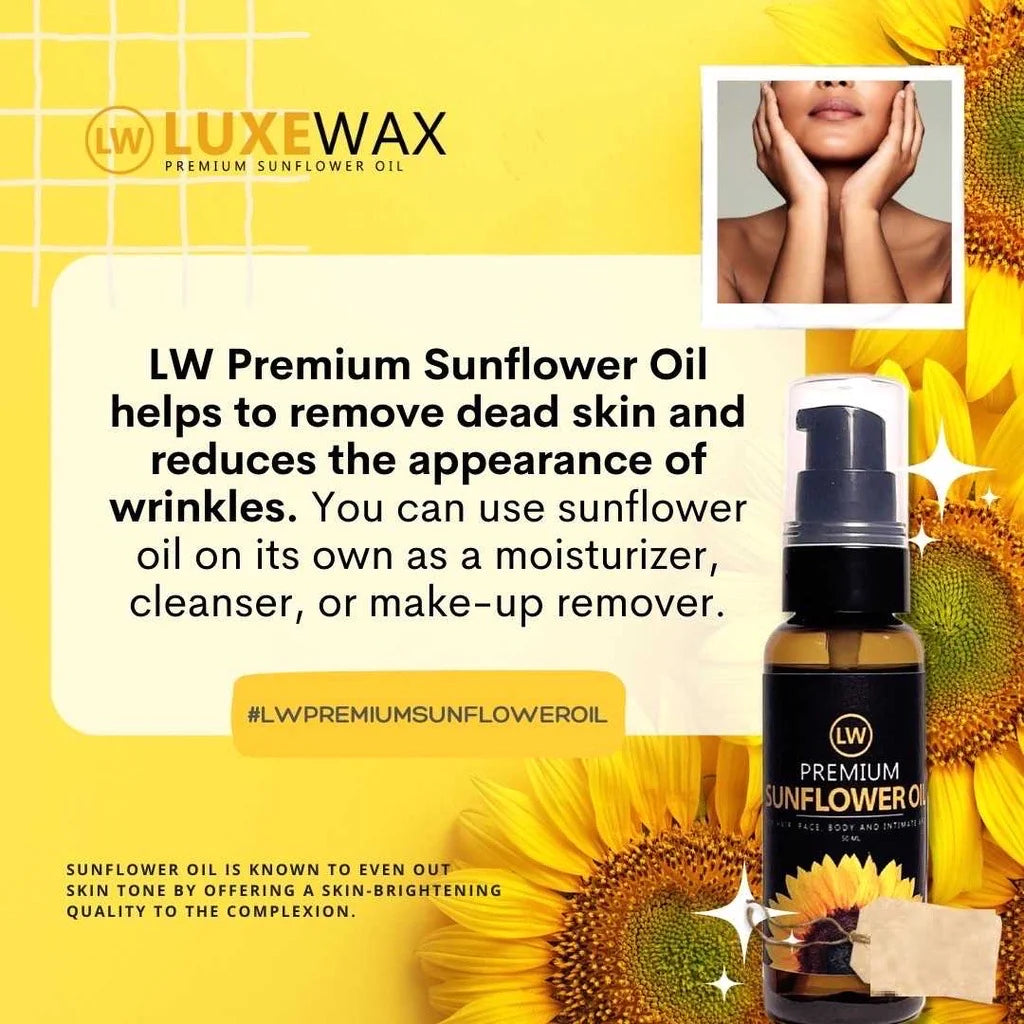 Luxe Wax Organic Sunflower Oil