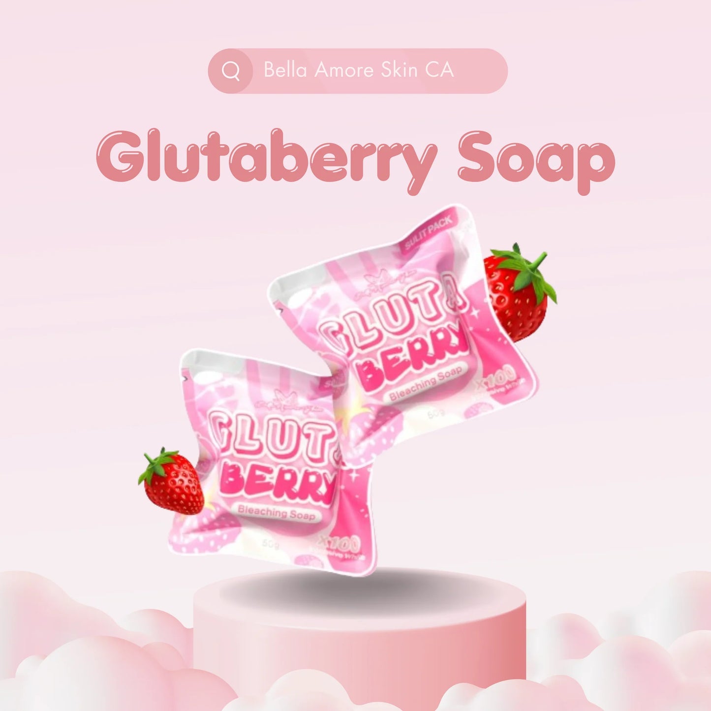 Bella Amore Skin Gluta Berry Soap 60g