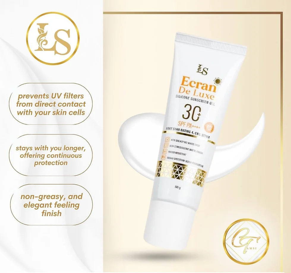 Luxe Skin Ecran De Luxe Silicone Sunscreen 50ml