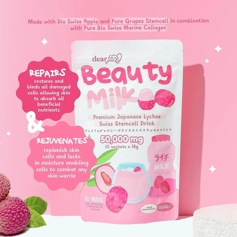 Dear Face Beauty Milk - Lychee