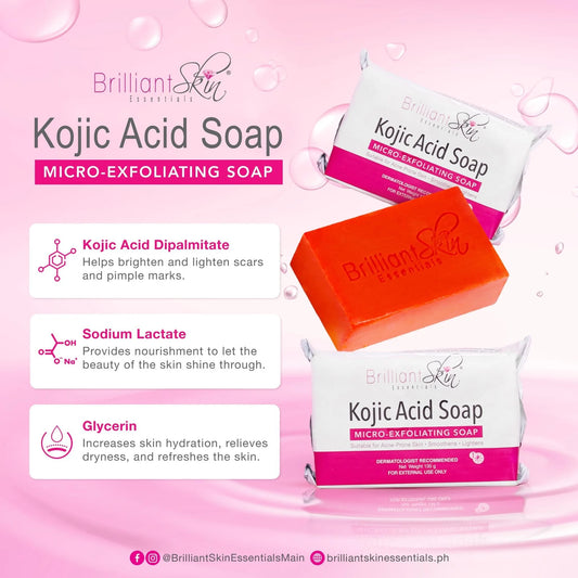 Brilliant Skin Kojic Acid Soap 135g