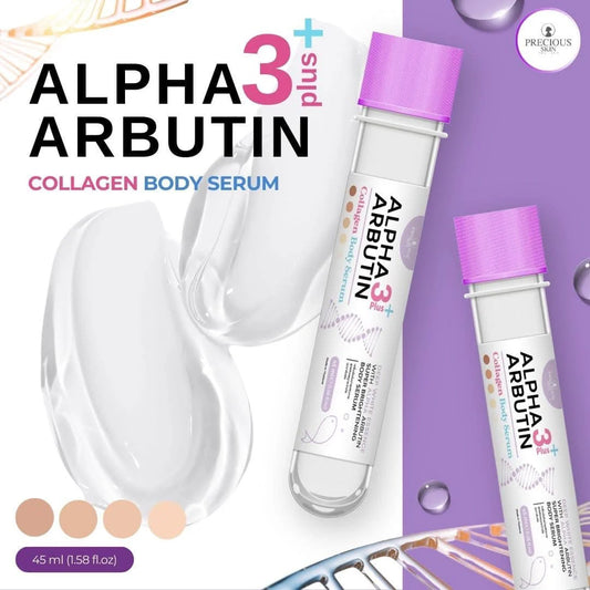 Precious Skin Alpha Arbutin 3+ Plus Collagen Body Serum - 45ml