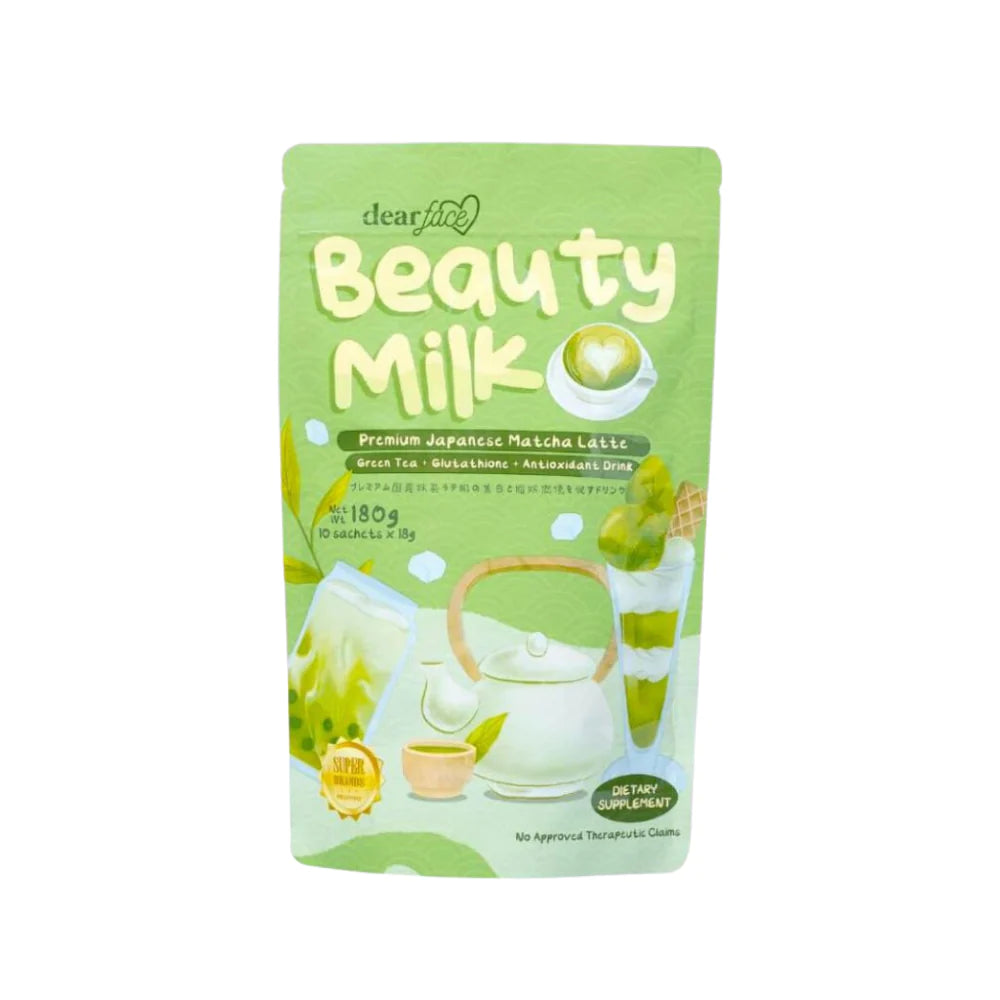 Dear Face Beauty Milk Matcha