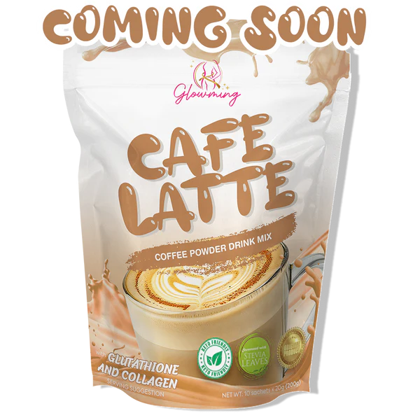 Cris Cosmetics Glowming Café Latte Coffee Powder Drink Mix