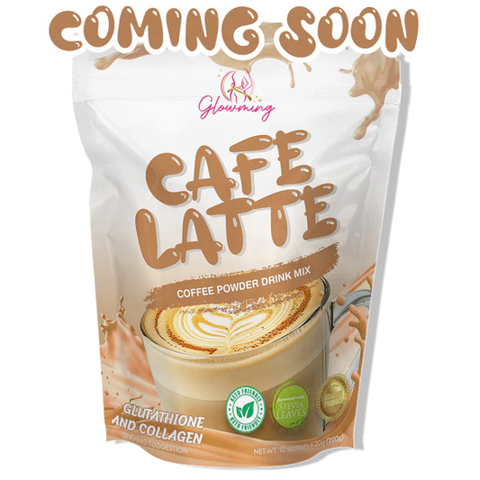 Cris Cosmetics Glowming Café Latte Coffee Powder Drink Mix