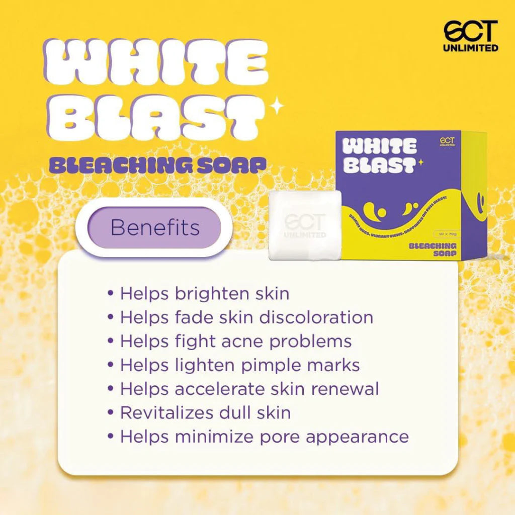 SCT Unlimited White Blast Bleaching Soap Bar 70g