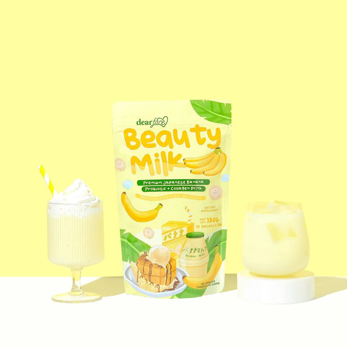 Dear Face Beauty Milk - Banana