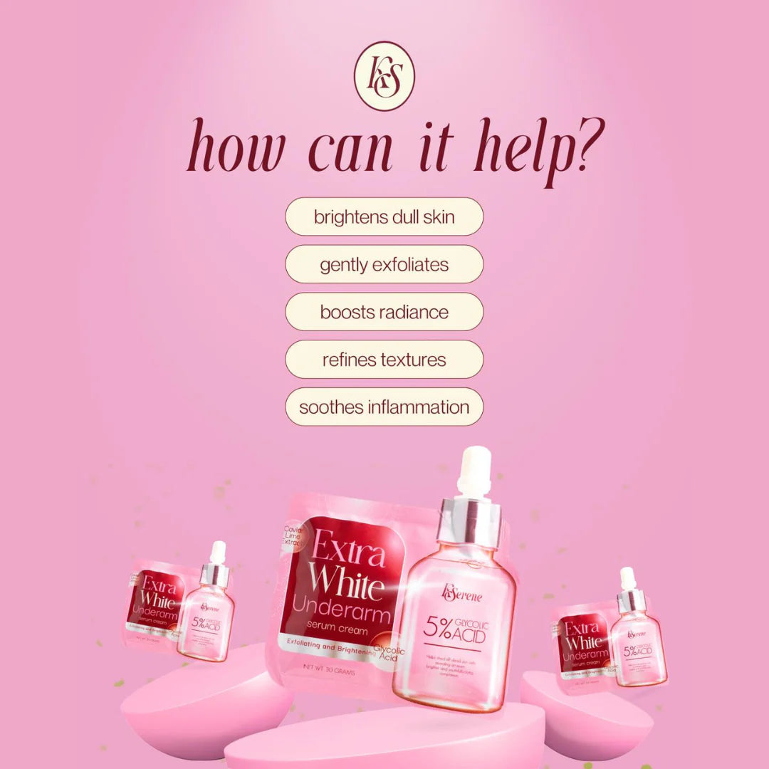 KSerene Extra White Underarm Serum Cream 30g