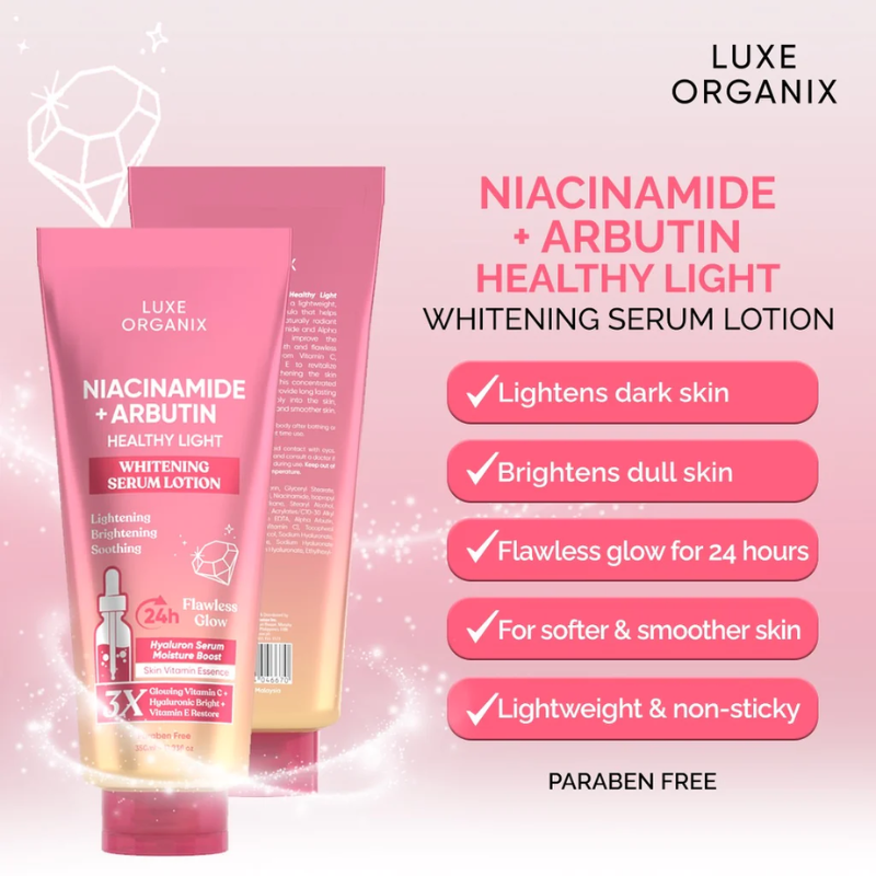 Luxe Organix Niacinamide + Arbutin 350ml