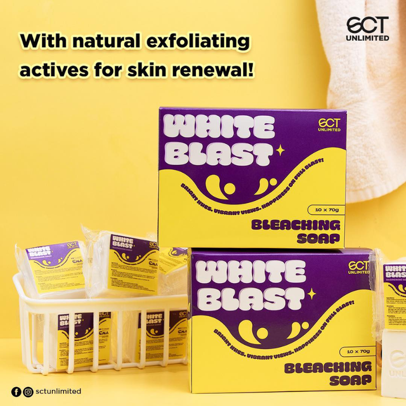 SCT Unlimited White Blast Bleaching Soap Bar 70g