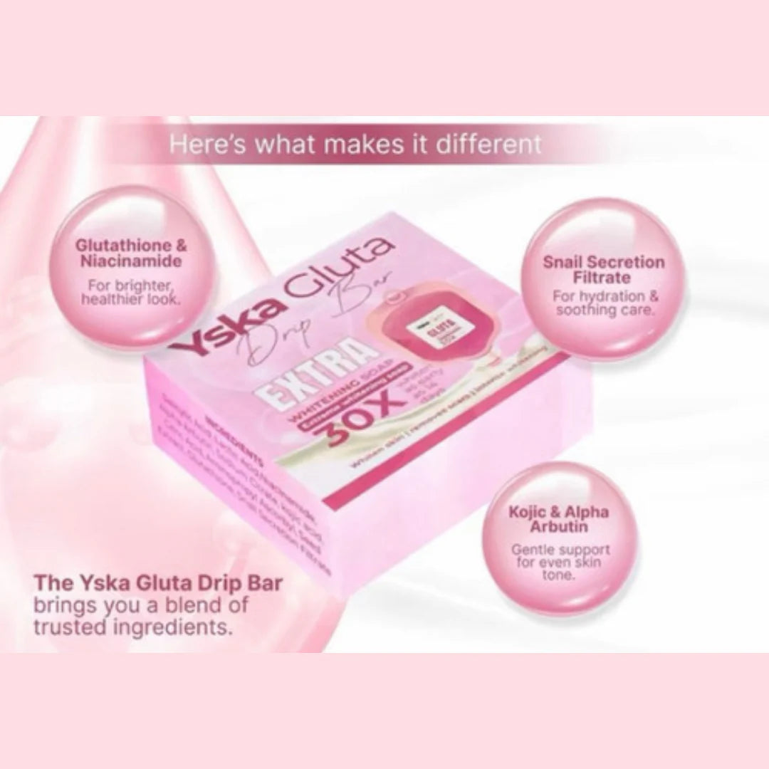 Yska Gluta Drip Bar Soap | 70G
