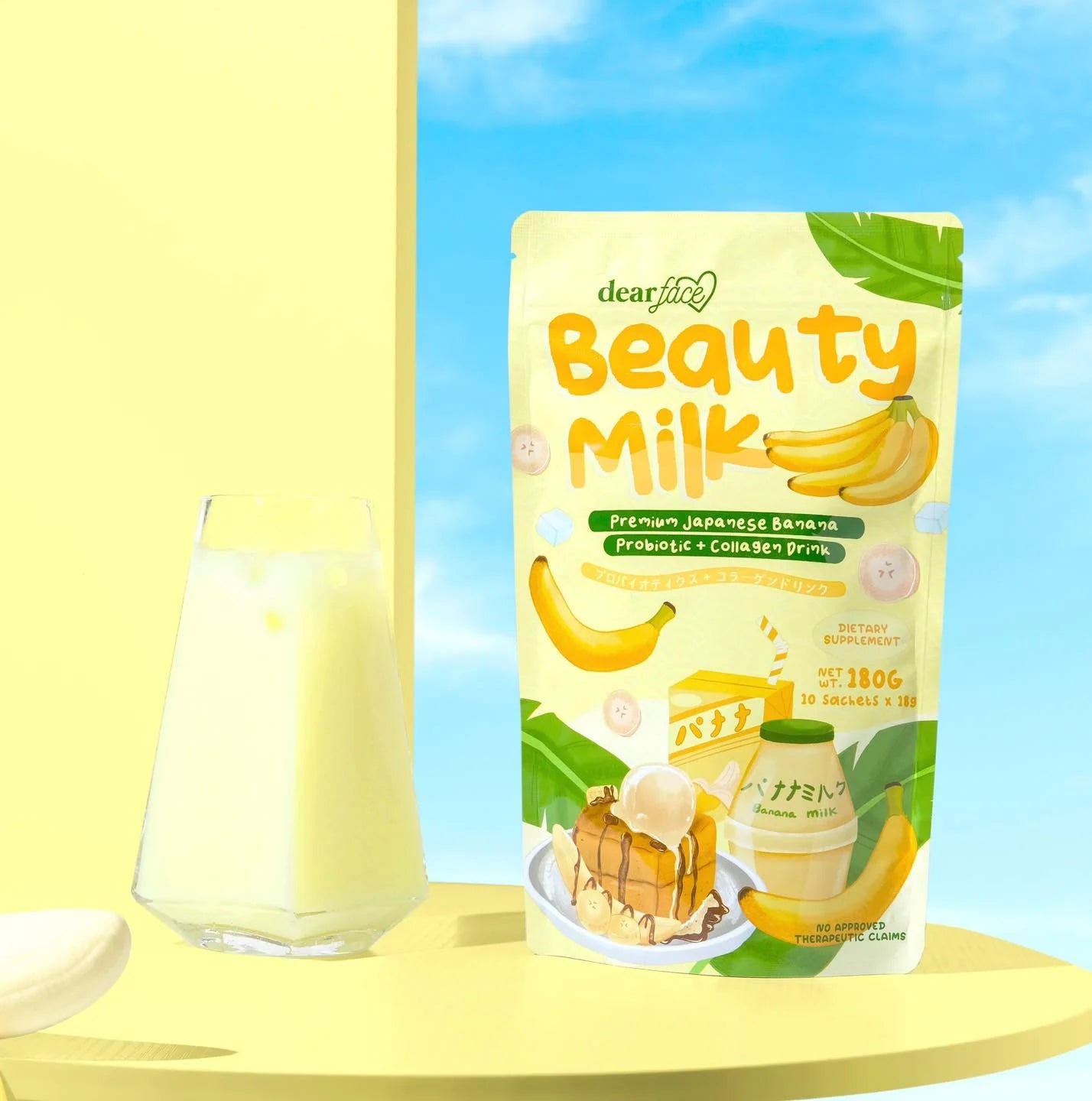 Dear Face Beauty Milk - Banana