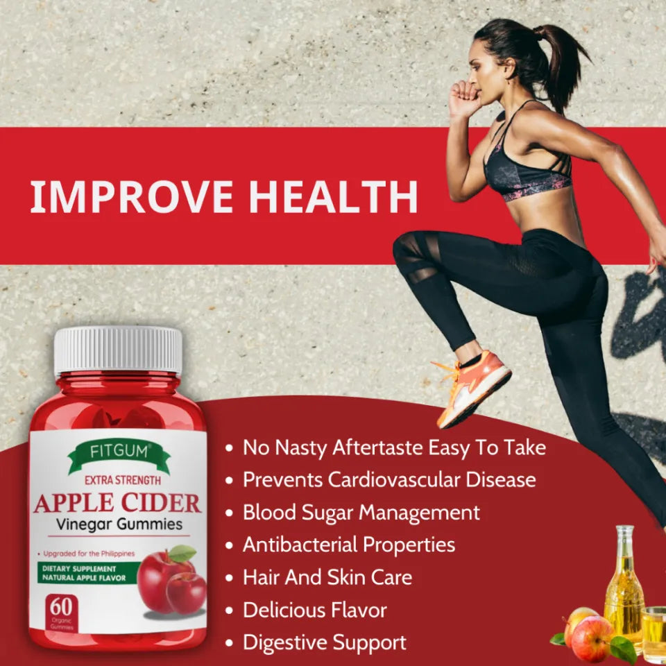 Fitgum Apple Cider Vinegar Gummies