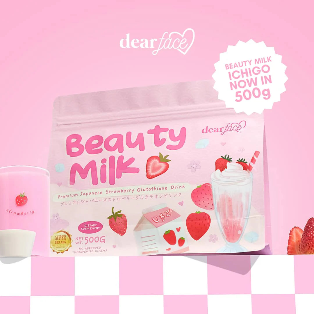 Dear Face Beauty Milk Strawberry (500g)