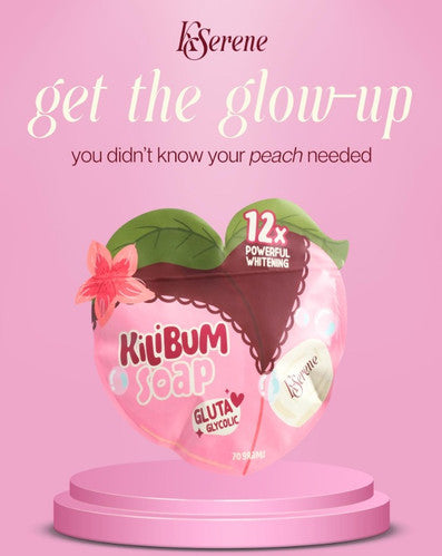 KSerene KiliBUM Gluta Glycolic Soap 3 x 70g