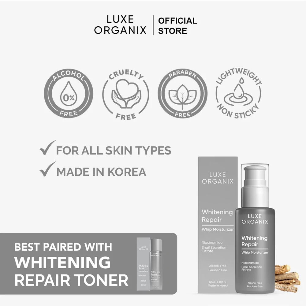 Luxe Organix Whitening Repair Moisturizer 80ml