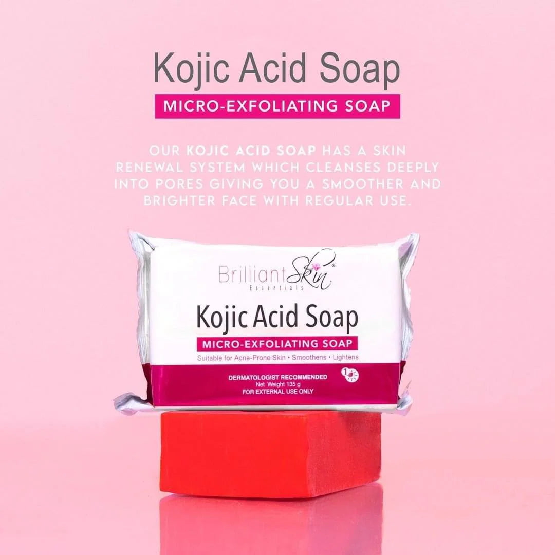 Brilliant Skin Kojic Acid Soap 135g