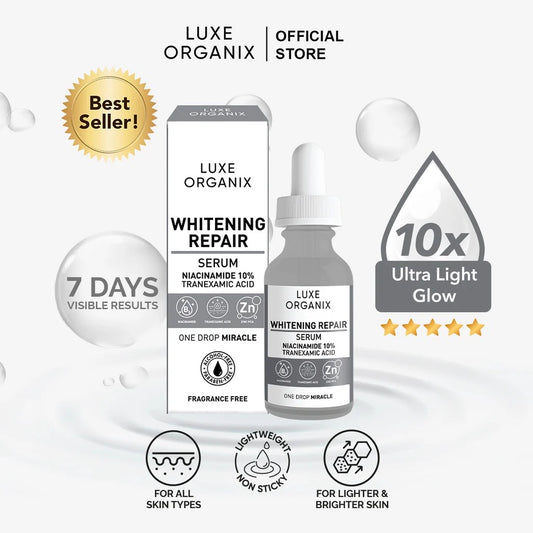 Luxe Organix Whitening Repair Serum Niacinamide 10% 30ml