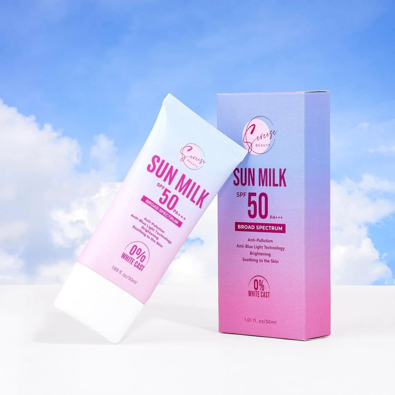 Sereese Beauty Sun Milk SPF50