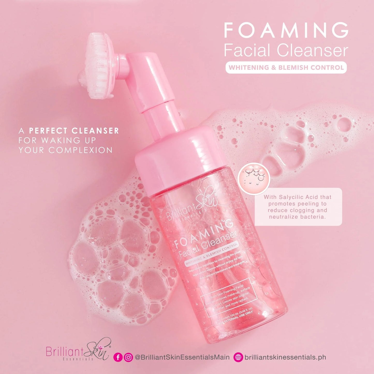 Brilliant Skin Essentials Foaming Facial Wash