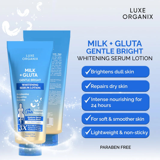 Luxe Organix Milk + Gluta 350ml