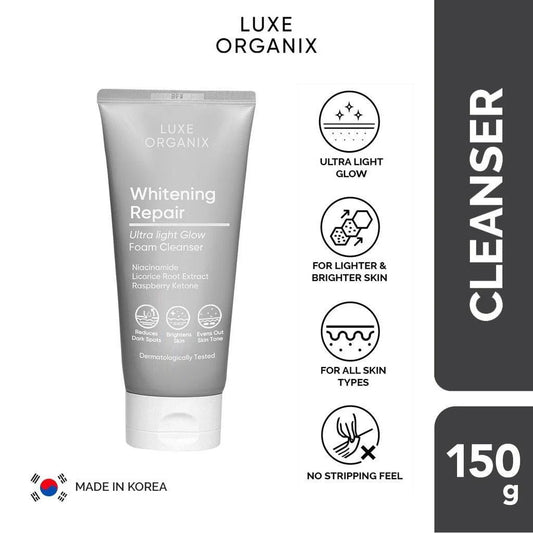 Luxe Organix Whitening Repair Cleanser Niacinamide 2% Cleanser 150ml