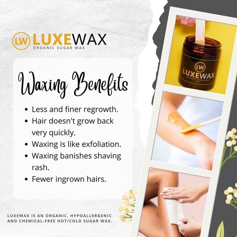 Luxe Wax Organic Sugar Wax 250ml