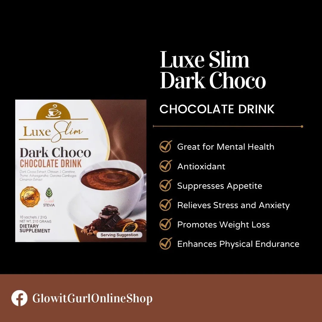 Luxe Slim Dark Choco (21g x 10 sachets)