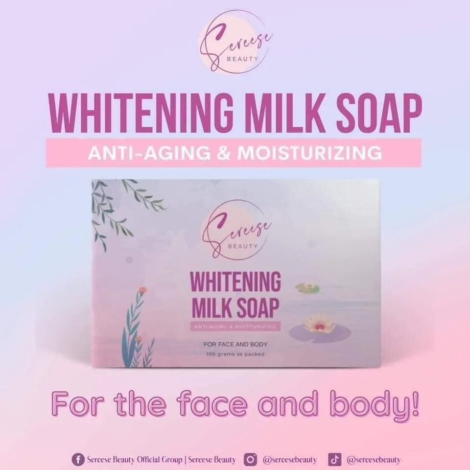 Sereese Beauty Whitening Milk Soap