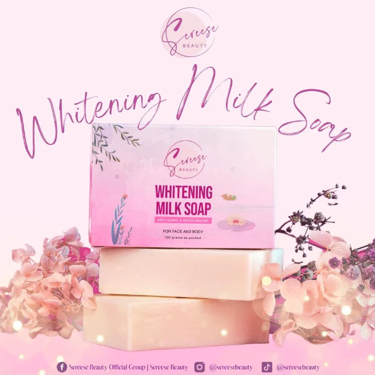 Sereese Beauty Whitening Milk Soap